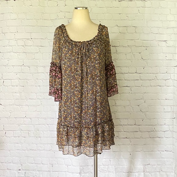 American Rag Floral Top / Mini Calico Cottagecore - Picture 1 of 8